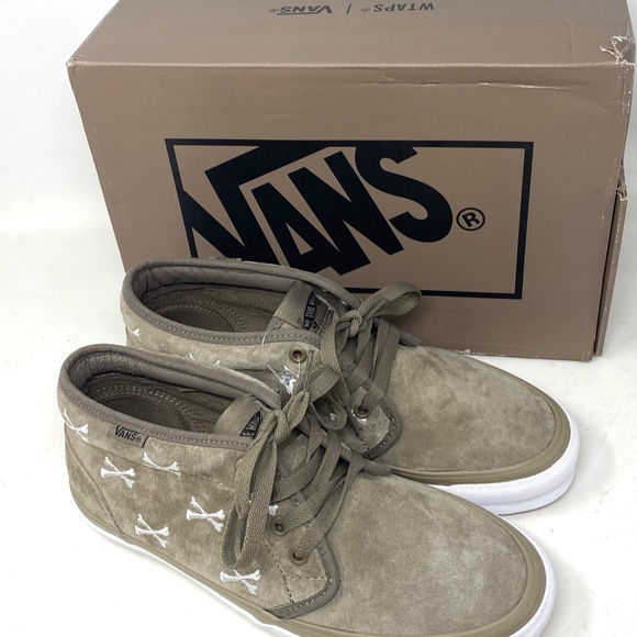 VANS Vault Chukka LX Sneakers Mid Suede Women's Bones Coyote Shoes VN0A4U3GBMD - Picture 7 of 10